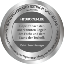 Hydrocem Zertifikat